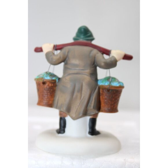 Dept 56 Dickens Village- Chelsea Market Fish Monger - Picture 7 of 9